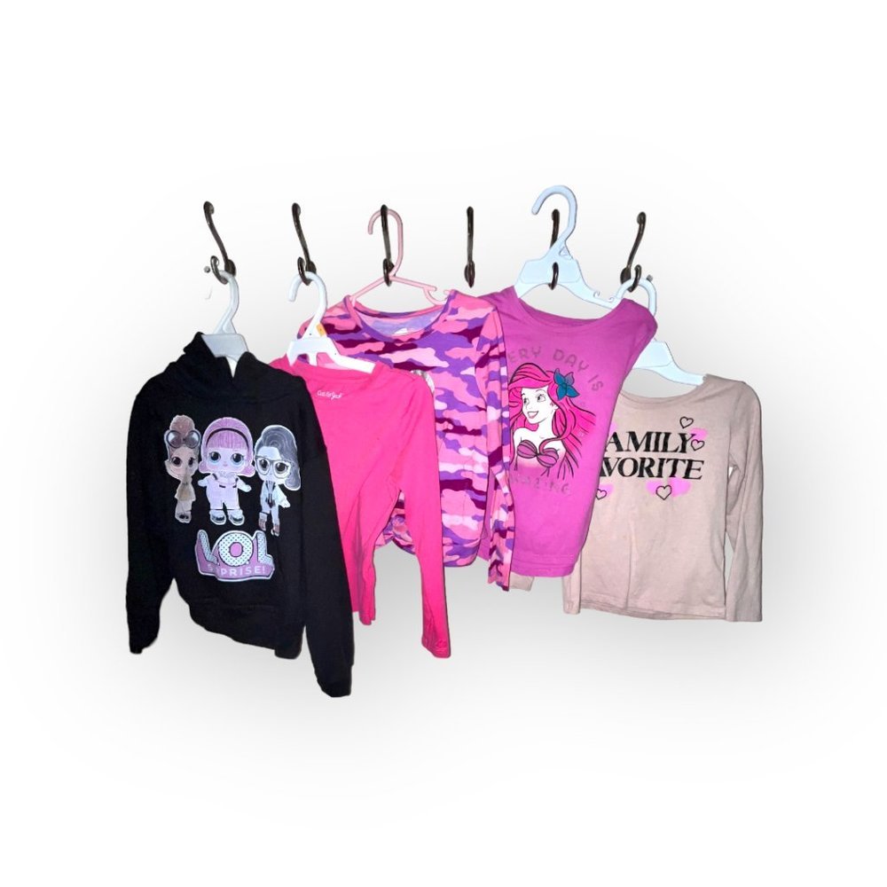 Girls Long sleeve shirt bundle